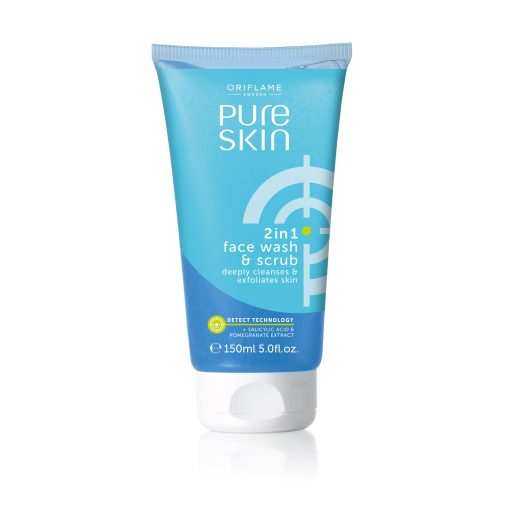 Pure Skin 2-in-1 Face Wash & Scrub