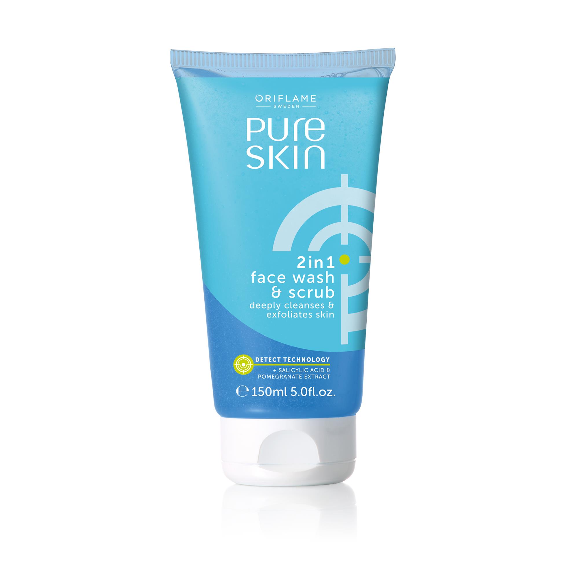 Pure Skin 2-in-1 Face Wash & Scrub