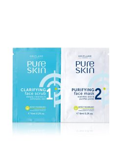 Pure Skin 1 Clarifying Face Scrub & 2 Purifying Face Mask