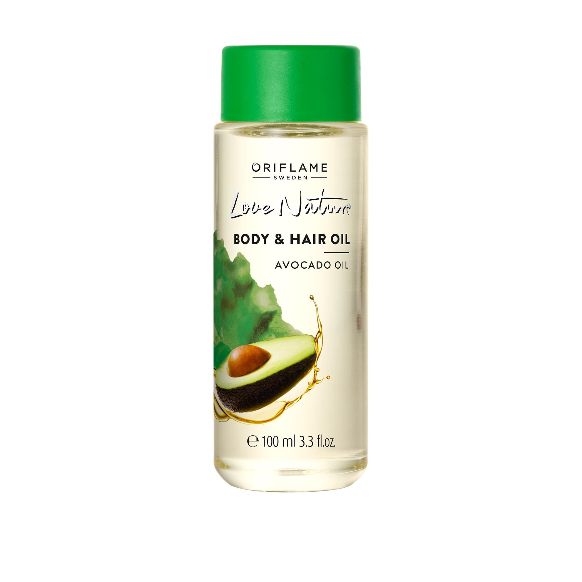 Love Nature Body & Hair Oil Avocado Oil