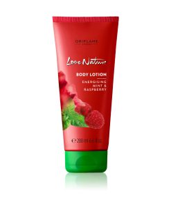 Love Nature Body Lotion Energising Mint & Raspberry
