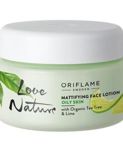 Love Nature Mattifying Face Lotion with Organic Tea Tree & Lime