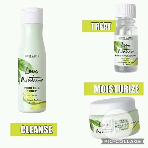 Love Nature SET with Organic Tea Tree & Lime