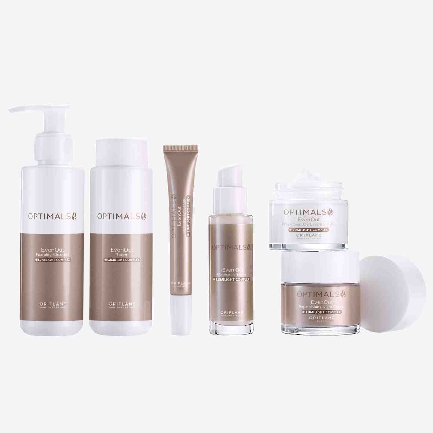 Optimals Even Out SET 6 pcs comes with bag