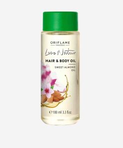 LOVE NATURE Hair & Body Oil Sweet Almond Oil